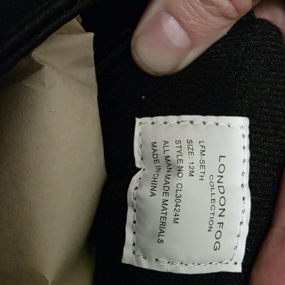 London Fog Black Waterproof Boots - Picture 6 of 9